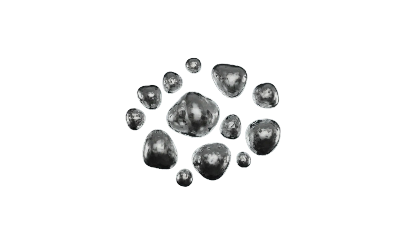 Floating metallic asset 0